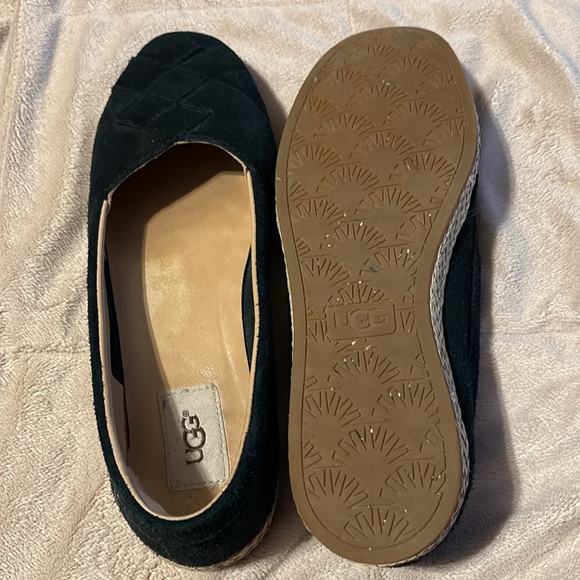 UGG Black flats in size 8.5 - Picture 5 of 5
